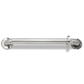 Keeney Mfg 24" L, Straight, 18 ga. Stainless Steel, 1.25 x 24" Straight Polished Stainless Steel Grab Bar PP1903PS
